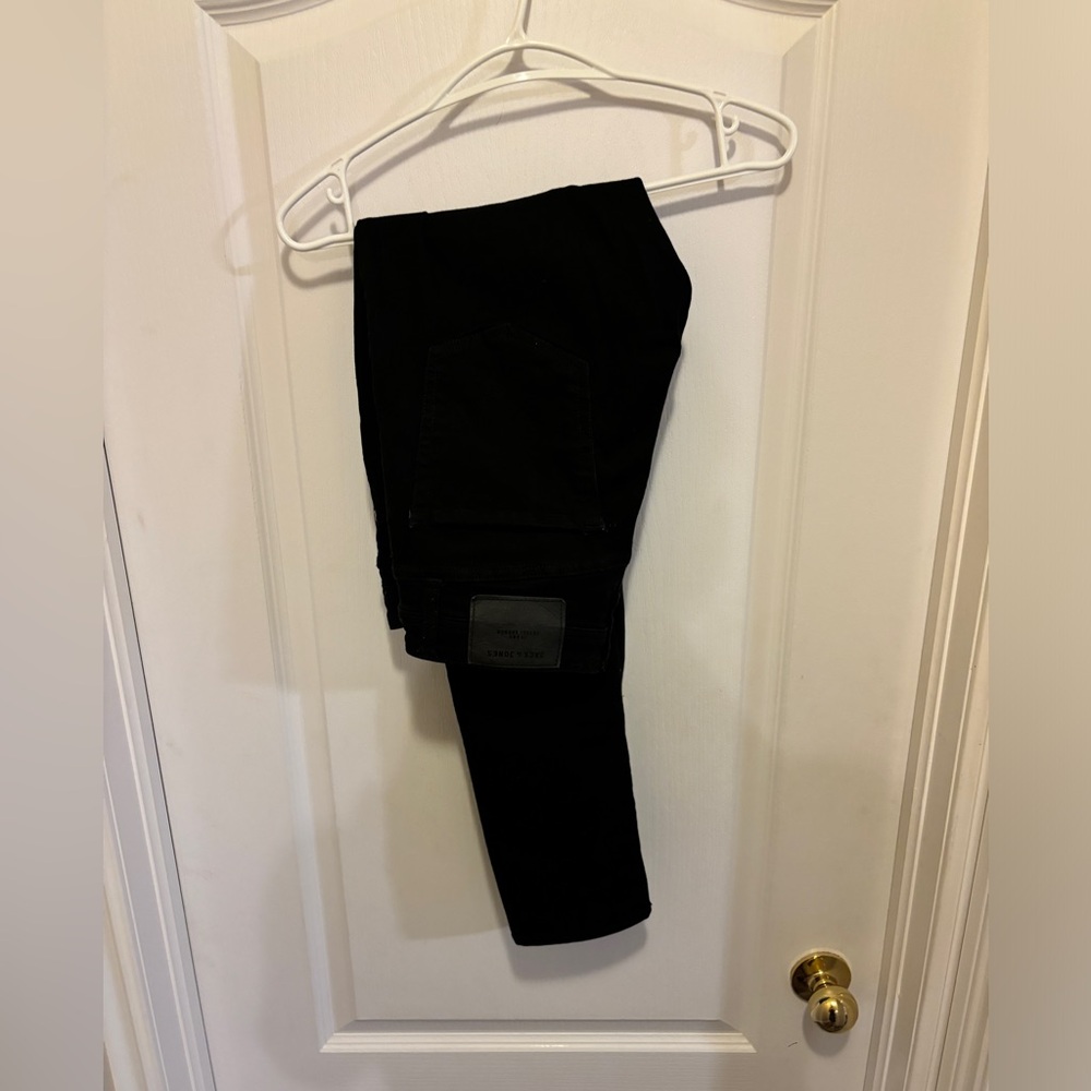 Jack & Jones 33 x32 Black skinny jeans new condition